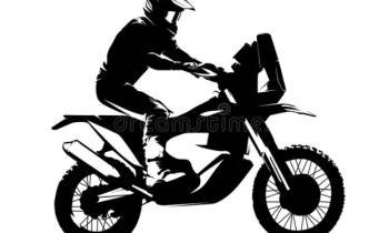 SILUETA MOTO RALLY